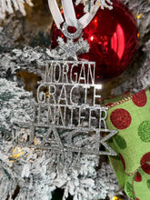 Load image into Gallery viewer, Custom Family Names Christmas Tree Ornament: Personalized Acrylic Keepsake