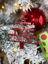 Load image into Gallery viewer, Custom Family Names Christmas Tree Ornament: Personalized Acrylic Keepsake
