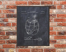 Load image into Gallery viewer, Beer Barrel Tap Patent Art Print: Vintage Brewing Decor (Digital Download)