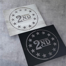 Load image into Gallery viewer, Betsy Ross 13 Star Stencil: Steel or Aluminum, 2nd Amendment