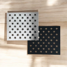 Load image into Gallery viewer, Steel Star Stencil: American Flag Woodworking, Sizes Up to 6ft