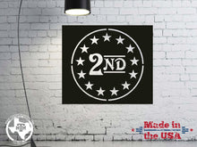Load image into Gallery viewer, Betsy Ross 13 Star Stencil: Steel or Aluminum, 2nd Amendment