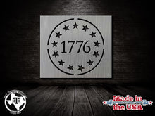 Load image into Gallery viewer, Betsy Ross 13 Star Stencil: Steel or Aluminum American Flag Maker