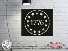 Load image into Gallery viewer, Betsy Ross 13 Star Stencil: Steel or Aluminum American Flag Maker