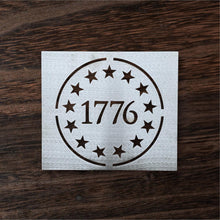Load image into Gallery viewer, Betsy Ross 13 Star Stencil: Steel or Aluminum American Flag Maker