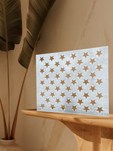 Load image into Gallery viewer, Steel Star Stencil: American Flag Woodworking, Sizes Up to 6ft