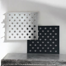Load image into Gallery viewer, Steel Star Stencil: American Flag Woodworking, Sizes Up to 6ft