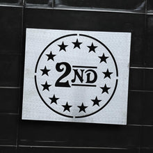 Load image into Gallery viewer, Betsy Ross 13 Star Stencil: Steel or Aluminum, 2nd Amendment
