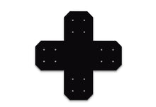 Load image into Gallery viewer, 8" Chamfered Steel X Bracket: Pergola Post Support