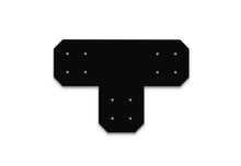 Load image into Gallery viewer, Chamfered Design T Bracket for 6x6 Post, 6 Inch T Bracket Bolt Plate, T Support Bracket, Pergola Bracket, 6 inch, Truss Plate