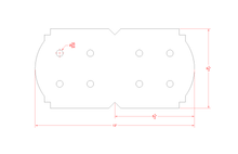 Load image into Gallery viewer, 90 Degree Decorative  Design Angle Bracket for 8" Wood Post, 8x8 Angle Bracket, Wood Post Bracket, Angle Support Bracket, Pergola Bracket