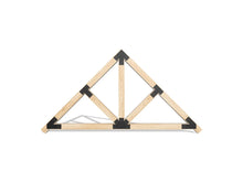Load image into Gallery viewer, 6x6 Structural Design Timber Truss Brackets for 6x6 Posts, 6" Timber Truss Brackets, 6x6 Fan Bracket