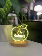 Load image into Gallery viewer, Personalized Teacher Desk Sign - Custom Name Plate - Classroom Decor - Back to School Gift - Teacher Appreciation - Custom Teacher Gift