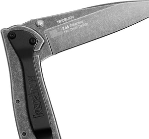 Kershaw Leek - Blackwash Pocket Knife - 1660BLKW