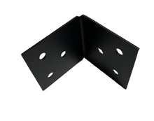 Load image into Gallery viewer, 90 Degree Angle Bracket for 4x4 Wood Post, 4x4 Angle Bracket, Wood Post Bracket, Angle Support Bracket, 4 Inch Bracket