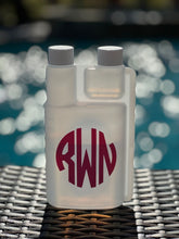 Load image into Gallery viewer, 8 oz Booze Bottles - The Ultimate Liquor Storage Flask & Shot Glass all in One - Can be Personalized