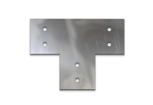 Load image into Gallery viewer, Shop Table DIY | Workbench Heavy Duty 4x4 Flat T Brackets for 4 x 4 Posts | Made In the USA!