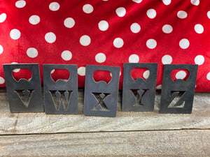Personalized Last Name Letter Bottle Openers