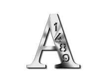 Load image into Gallery viewer, Personalized Metal Address Sign, Last Name Letter Address Sign, Custom Last Name Address Plaque, Metal Letter Sign Front Porch, Outdoor Sign