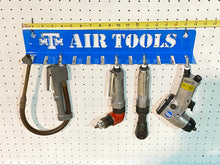 Load image into Gallery viewer, Air Tool Holder Rack | Air Tool Organizer | Customizable
