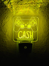 Load image into Gallery viewer, Personalized LED Playstation 4 PS4 Controller Night Light | 7 Color Changing | Night Light | Name Light | Children's Light | Room Light