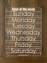 Load image into Gallery viewer, Dry Erase Letter Number and Name Tracing Board | Washable Writing Board | Learning Board | Name Practice Board | ABC Tracing Board