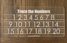 Load image into Gallery viewer, Dry Erase Letter Number and Name Tracing Board | Washable Writing Board | Learning Board | Name Practice Board | ABC Tracing Board