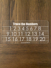 Load image into Gallery viewer, Dry Erase Letter Number and Name Tracing Board | Washable Writing Board | Learning Board | Name Practice Board | ABC Tracing Board