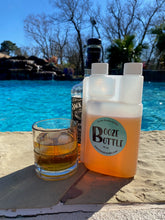 Load image into Gallery viewer, 8 oz Booze Bottles - The Ultimate Liquor Storage Flask & Shot Glass all in One - Can be Personalized