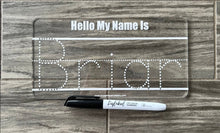 Load image into Gallery viewer, Customizable Children Acrylic Learning Boards | Dry Erase Learning Board | Reusable Personalized Boards | Preschool | Education Supplies