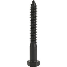 Load image into Gallery viewer, Coated 1/2" x 4" Lag Screws, Timber Screws for Wood Bracket, Wood Lag Screws, Wood Bolts, Timber Screw, Wood Screws, Ornamental Wood Ties