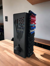 Load image into Gallery viewer, Tattered Flag Can Kooler Holder with Bottle Opener