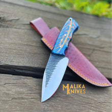 Load image into Gallery viewer, Custom handmade D2 Steel Skinner Knife - Designed Durability-0022