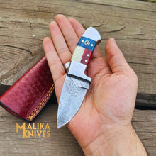 Load image into Gallery viewer, Premium EDC Flag Handle Skinner Knife - Compact, Durable &amp; Razor-Sharp for Outdoor Enthusiasts-0025