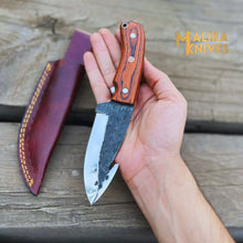 Load image into Gallery viewer, Old Timer GutHook Skinner Knife | Exquisite Craftsmanship &amp; Razor-Sharp Blade-0028