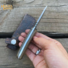 Load image into Gallery viewer, Handmade 3-Pointer EDC Knife: Unmatched Quality for Everyday Carry-0033