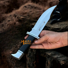Load image into Gallery viewer, Clip Point Bowie Knife 6” D2 Steel | G10 Handle