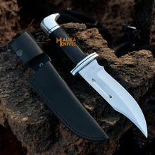 Load image into Gallery viewer, Clip Point Bowie Knife 6” D2 Steel | G10 Handle