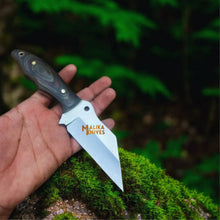 Load image into Gallery viewer, Compact D2 Hunting Knife | Fixed Blade with G10 Handle