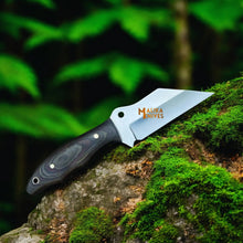 Load image into Gallery viewer, Compact D2 Hunting Knife | Fixed Blade with G10 Handle