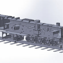 Load image into Gallery viewer, POLAR STEEL Magic Express Mechanical Steam train