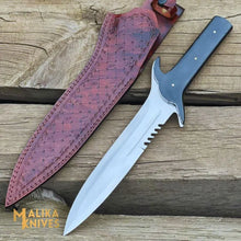 Load image into Gallery viewer, Double Edge Bowie Knife 15” J2 Steel | Micarta G10