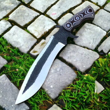 Load image into Gallery viewer, Custom D2 Bowie Knife with Micarta Handle