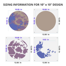 Load image into Gallery viewer, Mercury Wall Mural Stencil Set