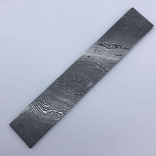 Load image into Gallery viewer, 10" Quality Handmade damascus Steel Blank billet with 4.8mm thickness DE-0053
