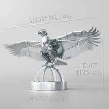 Load image into Gallery viewer, Unity Wings Silver Armor SWAROVSKI® Crystal Edition