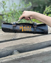 Load image into Gallery viewer, Malika Ultimate Kitchen Knife Set: Premium All-in-One Collection with Custom Leather Carrying Case - Perfect for Home Chefs &amp; Culinary Enthusiasts-0204