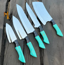 Load image into Gallery viewer, Unleash Your Inner Chef with Our Top-Notch Chef Knives Set-0202