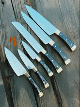 Load image into Gallery viewer, Professional Chef knife Set with Leather Case-0203