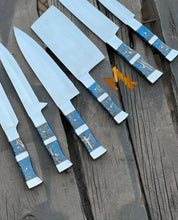 Load image into Gallery viewer, Top-rated kitchen knife set for home chefs-0201